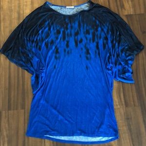 UO Oversize Sleeve Ombre Tee Dress